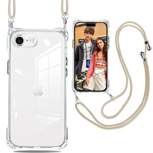 iPhone 16e �P�[�X �N���A iphone 16e �J�o�[�\ ���߉\ �ȃV�����_�[ �N���X�{�f�B�l�b�N���X TPU �A�C�t�H��16e �P�[�X �g�� ���O�� ���t�� �؍� ���� ���C�����X�[�d�Ή��N���A�J�o�[ �V����