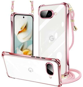 Google Pixel 9a �P�[�X �N���A �l�b�N �V�����_�[ pixel 9a �ϏՌ� �s�N�Z��9a �X�}�z�P�[�X ���|�� �΂߂��� ��|�� �J�o�[ ���b�L���H ���� TPU ���y�^ �X�g���b�v�t�� �l�b�N�X�g���b�v �V�����_