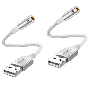 USB �I�[�f�B�I �ϊ��A�_�v�^ �O�t�� �T�E���h�J�[�h 4�� TRRS �ϊ� usb-3.5mm �I�[�f�B�I�P�[�u�� �C���z�� �w�b�h�t�H�� PC ���b�v�g�b�v Linux �f�X�N�g�b�v PS4 ���̑��̃f�o�C�X�ɑΉ�