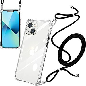 iPhone13 mini �P�[�X �V�����_�[ �N���A �ϏՌ� �X�g���b�v�t�� �X�}�z�P�[�X �A�C�t�H��13mini �J�o�[ ���� ���^ �y�� TPU �V���R�� �R�t�� ���|�� ��|�� �΂߂����P�[�X ���߉\�ȃV�����_�[ 