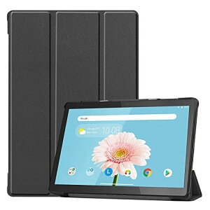 Lenovo Tab M10 TB-X505F / TB-X605F 10.1 �C���` �P�[�X �^�u���b�g �O�܂�X�^���h ����PU ���U�[ �ϏՌ� �����h�~ Lenovo Tab M10 TB-X505F / TB-X605F 10.1 �C���` �J�o�[ (�u���b�N)