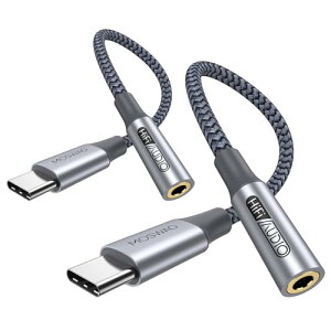 USB C �w�b�h�t�H���W���b�N �ϊ��A�_�v�^ USB C 3.5mm 3��4�Ƀw�b�h�t�H�� DAC���� �ϋv���P�[�u�� Type-C 3.5mm 3��4�ɃI�[�f�B�I�ϊ��A�_�v�^ iPhone15 / 16 / Pad / Mac / Android�X�}�[�g�t�H���E�^�u���b�g