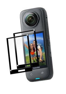 insta360 X4 �t�B���� �ی�t�B���� �X�N���[���v���e�N�^�[ PMMA�f�� �ϏՌ� 3D�S�ʕی� �����ߗ� �\��t���ȒP �C�A�h�~ �w��h�~ ��K���X�t�B���� ���E���h�G�b�W���H �����^ ���˖h�~ [2��] 