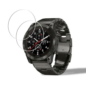 [2���Z�b�g] GARMIN Fenix 7X Pro / epix Pro (Gen 2) 51mm �t�B���� �K�[�~�� Fenix 7X �K���X�t�B���� �t�� �ɔ� �d�x9H �����K���X �w��h�~ �C�A�h�~ ��U�h�~ �����z�� �ϏՌ� �����ߗ� �����x �r���v�t�B