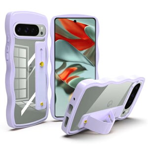 Google Pixel 9 Pro �P�[�X �N���A �X�^���h�@�\ �s�N�Z�� 9 Pro �X�}�z�P�[�X �ϏՌ� �J�o�[ ���� �y�� ���^ ������� �l�C �X�g���b�v�z�[�� (�p�[�v��)