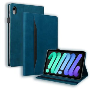 iPad Mini7 �P�[�X (A17 Pro 2024 ���f�� ��7����) iPad mini6 �P�[�X (2021���f�� ��6����) �X�}�[�g�P�[�X �r�W�l�X �J�o�[ iPad ��7����P�[�X PU���U�[ iPad ��6����P�[�X �X�^���h �}�O�l�b�g�� �J�[�h��