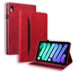 iPad Mini7 �P�[�X (A17 Pro 2024 ���f�� ��7����) iPad mini6 �P�[�X (2021���f�� ��6����) �X�}�[�g�P�[�X �r�W�l�X �J�o�[ iPad ��7����P�[�X PU���U�[ iPad ��6����P�[�X �X�^���h �}�O�l�b�g�� �J�[�h��