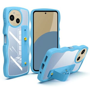 AQUOS sense9 �P�[�X �N���A �X�^���h�@�\ AQUOS sense9 SH-53E �X�}�z�P�[�X �ϏՌ� �J�o�[ ���� �y�� ���^ ������� �l�C �X�g���b�v�z�[�� (�u���[)