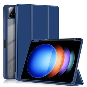 Xiaomi Pad 6S Pro 12.4�C���` �P�[�X �w�ʓ��� �N���A �C���X�g ��� �y�����[�\ �V���I�~ Pad 6S pro 12.4 �����P�[�X �J�o�[ �O�܂�X�^���h �I�[�g�X���[�v �ϏՌ� �y�� ������ �Z���u���[