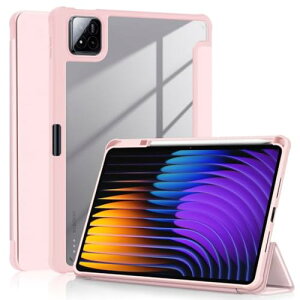 Xiaomi Pad 7 �P�[�X �w�ʓ��� Xiaomi Pad 7 Pro �P�[�X �N���A �C���X�g ��� �y�����[�\ Android �V���I�~ Pad7 Pro �����P�[�X �J�o�[ �O�܂�X�^���h �I�[�g�X���[�v�@�\ �ϏՌ� �y�� ������ �s��