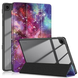Galaxy Tab A9+ 11�C���` �P�[�X �w�ʓ��� �N���A �C���X�g ��� �v�����g �M�����N�V�[ Tab A9+ �J�o�[ �����N���A�P�[�X �O�܂�X�^���h �I�[�g�X���[�v �ϏՌ� �y�� ������ ���