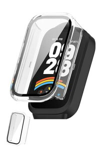 Xiaomi Smart Band 9 Active �P�[�X �t���ی� �����K���X�t�� �V���I�~ �X�}�[�g�o���h9 Active �v���e�N�^�[�J�o�[ PC�f��+�����K���X ��̌^ Xiaomi Band 9 Active �J�o�[ �ϏՌ� �����^ �y�� �w��h�~ mi Band