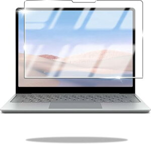 Surface Laptop Go 3 / Go 2 / Go �K���X�t�B���� 12.4�C���` Laptop Go 3�t�B���� �t���ی�t�B���� �����K���X �ϋv�� / ���E���h�G�b�W���H / �����x�^�b�` / ��U�h�~ / ��ʕی� / �C�A�[�� / �d�x9H �ی�