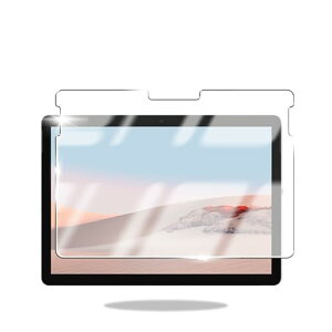 Surface Go 4 / 3 / 2 / 1 �K���X�t�B���� 10.5�C���` �}�C�N���\�t�g GO2 / 3 / 4 �t�B���� �t���ی�t�B���� �����K���X �ϋv�� / ���E���h�G�b�W���H / �����x�^�b�` / ��U�h�~ / ��ʕی� / �C�A�[�� /