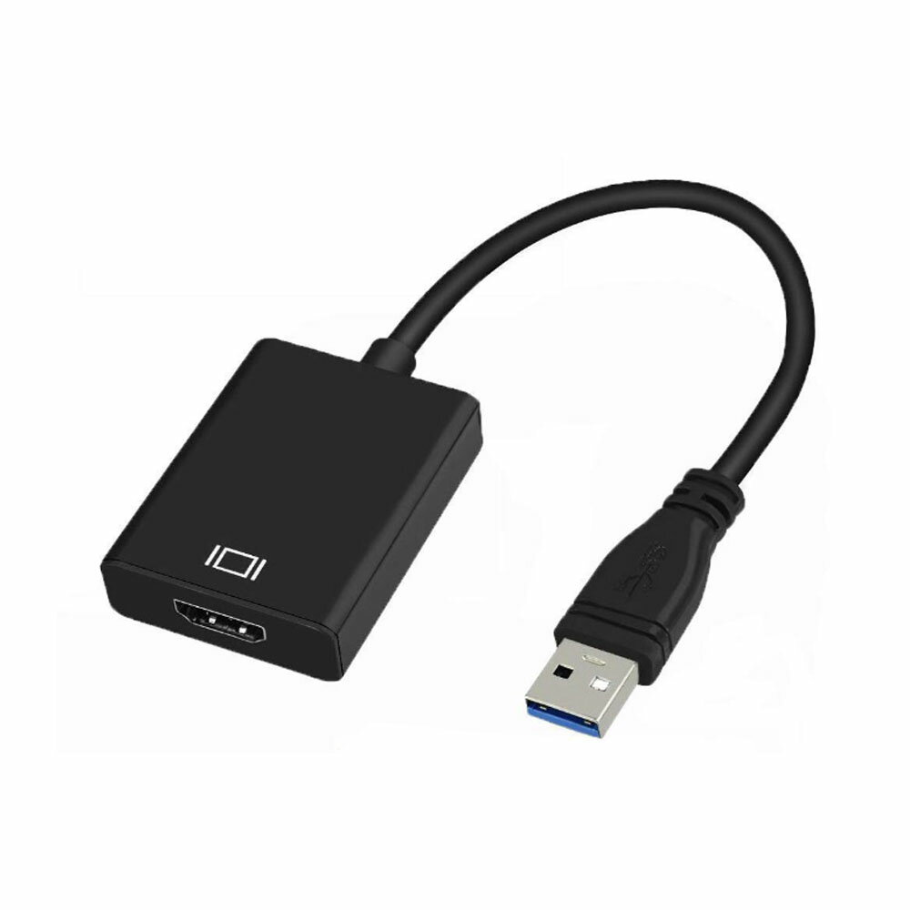 クレジット決済のみ送料無料 キラーパス 変換 アダプタ USB3.0 HDMI USB2.0 対応 注目のブランド HD ブラック 1080P KILLERPASS 音声出力 最大76％オフ！ ケーブル 出力