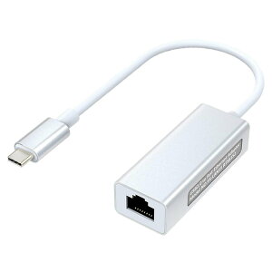 yz USB Type-C to RJ45 ϊ RlN^[ USB-C LLAN P[u MacBook Pro iPad Pro mini Dell XPS Surface Book Pixelbook Chromebook ^ubg p\R PC L C[TlbgA_v^[   s o