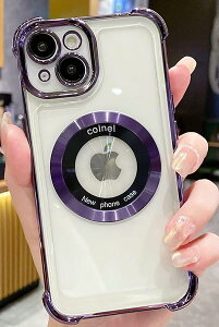 iPhone 13 Pro P[X NA Jo[ MagSafe Ή CX[d ACtH 13 v Jo[  }OleBbN[v Jی ^ y ϏՌ PC+\tgTPU Xgbvz[t 