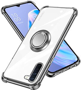 OPPO reno3 A ケース クリア リング付き 耐衝撃 CPH2013 スマホケース オッポ レノ3 A カバー 柔軟 軽量TPU 透明 薄型 レンズ保護スマホ Reno3a カバー オッポ レノ3a ケース 落下防止 滑り止め すり傷防