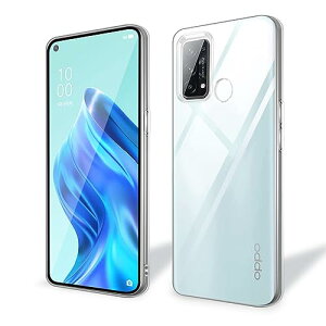 OPPO Reno 5 A ケース クリア 軽量 透明 耐衝撃 薄型 TPU oppo Reno 5A スマホケース 携帯カバー 柔らかい手触り 人気 おしゃれ 防塵 傷つき防止 (透明) 送料無料
