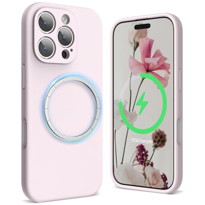 楽天市場】iPhone 16 pro用ケース シリコン MagSafe対応，6.3インチ 