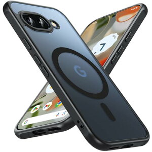 [2025Vo] Google Pixel 9a P[X MagSafeΉ  NA y ϏՌ wh~ ΂ݖh~ CX[dΉ X}zP[X  lC O[OsNZ9a Jo[ (ubN) 