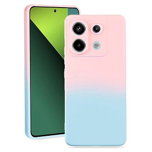 Redmi Note 13 Pro 5G/Xiaomi Poco X6 5G P[X Of[VJo[ ^ _ y bh~[ Note 13Pro 5G X}zیJo[ }bg Sʕی ϏՌ TPU P[X ~ h~ Note 13 Pro 5G Jo