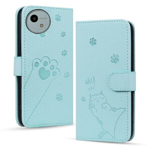 Aquos wish 4 A402SH ケース 手帳型 SH 52E A402SH カバー SH 52E docomo ドコモ A402SH カバー 手帳型 シンプルなのに可愛猫柄 軽量 PUレザー 全面保護 スタンド機能 カード収納 Sharp AQUOS WISH4 A402SH SH 52E ケー