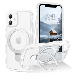 iPhone12Mimi X^h P[X EF[u MagSafeΉ  cΉ Ot iPhone 12Mimi  ˂ ؍ 120°J\ ϏՌ wh~ }bg ~ X}zP[X 12Mini }Olb