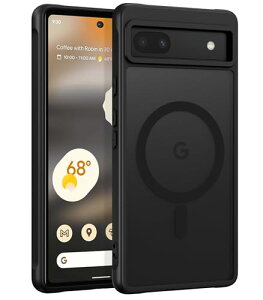 Google Pixel 6a �P�[�X Magsafe�Ή� �}�O�l�b�g���� ���C�A���X�[�d �ϏՌ� �w��Ȃ� ���ςȂ� �S�ʕی� �w��h�~ �X�g���b�v�z�[���t�� ������ �}�b�g�d�グ �O�[�O�� �s�N�Z�� 6a �P�[�X �u���b