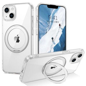 iPhone 13 Mini P[X MagSafeΉ 360°]X^h OcEpxR }Olbg CX[d h~ ϏՌ ^ y ɓ XtBbg X}zP[X iPhone 13 Mini TPU+PC