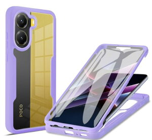 Xiaomi Poco X7 Pro P[X 360° Sʕی O  Xiaomi Poco X7 Pro Jo[ [^b`plx] Vf یtB TPU+PC NA X}zP[X tJo[ y ^ Ռz C菝h~ 