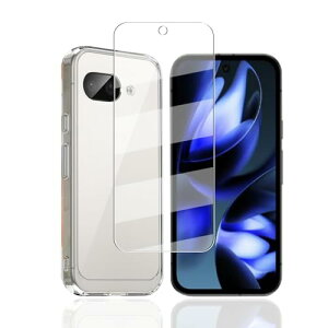 Google Pixel 9A P[X NA TPU ϏՌ h~ pی VR P[X Google Pixel 9A tیtB ߗ ^ dx9H Uh~Pixel 9A KXtB + TPU Zbg
