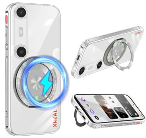 XREAL Beam Pro P[X NA Ot 360°]X^h MagSafeΉ CAX[dΉ ϏՌ XREAL BeamPro Jo[ ^ y xreal beam pro X}zP[X  TPU ԍڃz_[Ή (NA) 