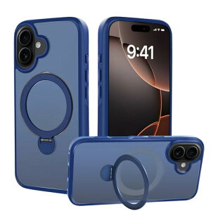 iPhone16 iPhone 16 Pro P[X MagSafe CXΉ O }Olbgz 360°]\ X^ht 25WCX[d ی h~ wh~ ΂݂ɂ }bgȎdグ (u[ iPhone 16) 