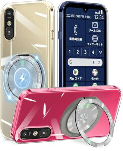  炭炭X}[gtH a P[X NA MagSafeΉ ϏՌ 炭炭X}[gtH Lite MR01 Jo[ CX[dΉ RakuRaku A401FC / Lite MR01 X}zP[X TPU  y ^ C菝