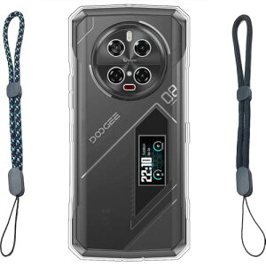 Doogee V40 Pro �P�[�X �ی�J�o�[ �ϏՌ��� TPU ���m�Ȍ��̈ʒu �w��h�~ �z�R������Ȃ� ���ɗD�������G �y��(�N���A) ��������