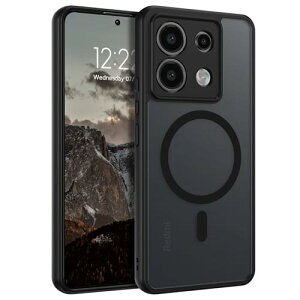 Redmi Note 13 Pro 5G / Poco X6 5G �P�[�X Mag safe�Ή� �}�b�g���� ������ Poco X6 5G�J�o�[ �����^ TPU �w��h�~ �ϏՌ� redmi note 13 pro �P�[�X �X�g���b�v�z�[���t�� �J�����ی� �������ʒu �ی�J�o�[ �u��