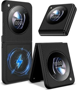 ZTE nubia Flip 5G P[X ZTE Libero Flip 5G P[X MagSafeΉ ϏՌ ZTE Libero Flip / nubia Flip 5G X}zP[X CX[dΉ PC Jo[ y ^ C菝h~ h~ Xgbvz[t (u