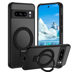 Google Pixel 6A �P�[�X MagSafe�Ή� �O�[�O���s�N�Z�� 6A �P�[�X �}�O�l�b�g���� �X�^���h�@�\[���c���� / �p�x���R����] �J�o�[ ���^ �}�b�g�� �w��h�~ �ϏՌ� �����h�~ �ԍڃz���_�[�Ή� ���C��