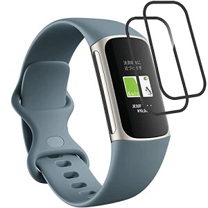 Fitbit Charge5 / Fitbit Charge6 tB tیtB ߗ ώw  CAXUh~ 0.3mm 2.5D EhGbWH Fitbit Charge 5 / Fitbit Charge 6 (2Zbg) 