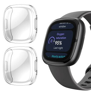 Fitbit Versa 4 / Sense 2 P[X Sʕی TPU bL ^b`x h~ ϏՌ یJo[ (/) 