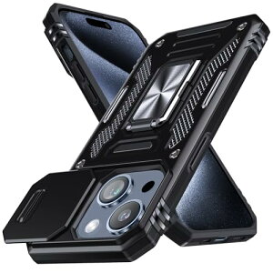 iPhone 15 Ot P[X XChJveN^[t Ռz یP[X PC X^h@\ ԍڃz_[Ή O C菝h~ ~ iPhone 15 Jo[ ϏՌ u@\ l