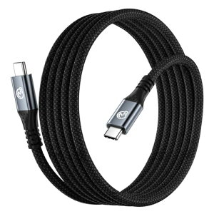 USB C P[u1M USB-C 3.2 Gen 2 20Gbps f[^] 4K / 60Hz fo Type C to C 48V / 5A PD}[dR[h iPhone 15 Pro Max iPad Mini 6 / Pro MacBook Pro M3 Galaxy S24 / S23 Sony PixelType-c@Ή 