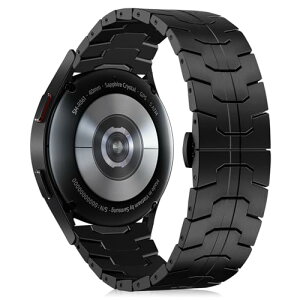 20mm �o���h Galaxy Watch FE / Galaxy Watch 7 / 6 / 5 / 4 40mm 44mm / 6 classic 43mm 47mm �����x���g �X�e�����X �h�K �ϋv�� �r�W�l�X�� �ϏՌ� �j���� (�u���b�N) ��������