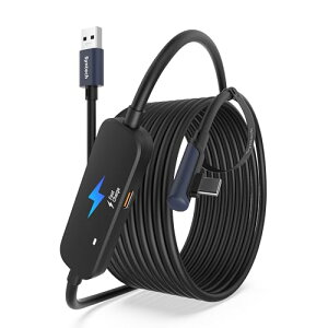 Meta Quest 3S / Quest 3 / Quest2 / Pico 4 NP[u 5M [dt ʂ̏[d|[gt VR NP[u USB 3.0  Type C R[h Cg PC / SteamVR p-ubN