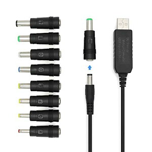 12V DCd  P[u + DC WbN ϊ A_v^8 in 1 jo[T USB 5V-12V DCdP[uusb ϊ P[u 