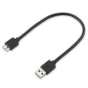 USB3.0 P[u 0.3m USB A IX to microB IX f[^P[u f[^]Ή Galaxy S5 / Galaxy Note 3 / HDD / SSDOthCuΉ }CNBϊP[u RlN^ ϋv㒷 