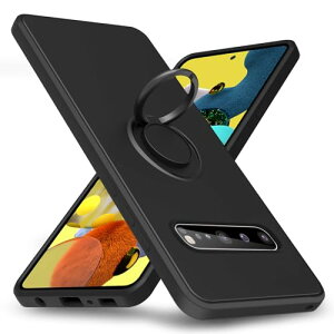 Galaxy S10 Plus O P[X ϏՌ VR TPU P[X ^ \tg SʕیJo[ wh~ Ot X^h@\ ԍڃz_[Ή 360°] Yی Xgbvz[t X 