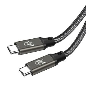 USB4 P[u thunderbolt 4 0.2m [40Gbps] / PD240W}[d / 8K@60Hzfo] Thunderbolt 3USB CƉʌ݊T_[{g4 P[u X}[gtH / ^ubg / Q[@ / m[gp\R