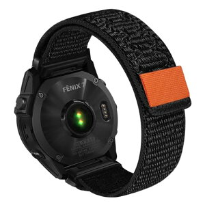 GARMIN QuickFit 22mm �����o���h Garmin Tactix 8 47mm / Descent G2 / Fenix E / Fenix 8 47 mm / Fenix 7 / 7 Pro / 7 Pro Solar �����o���h �i�C������ �X�|�[�c�x���g [�x���N���f�U�C��] �T�C�Y���߉\ �e�͐� �o���h Garm